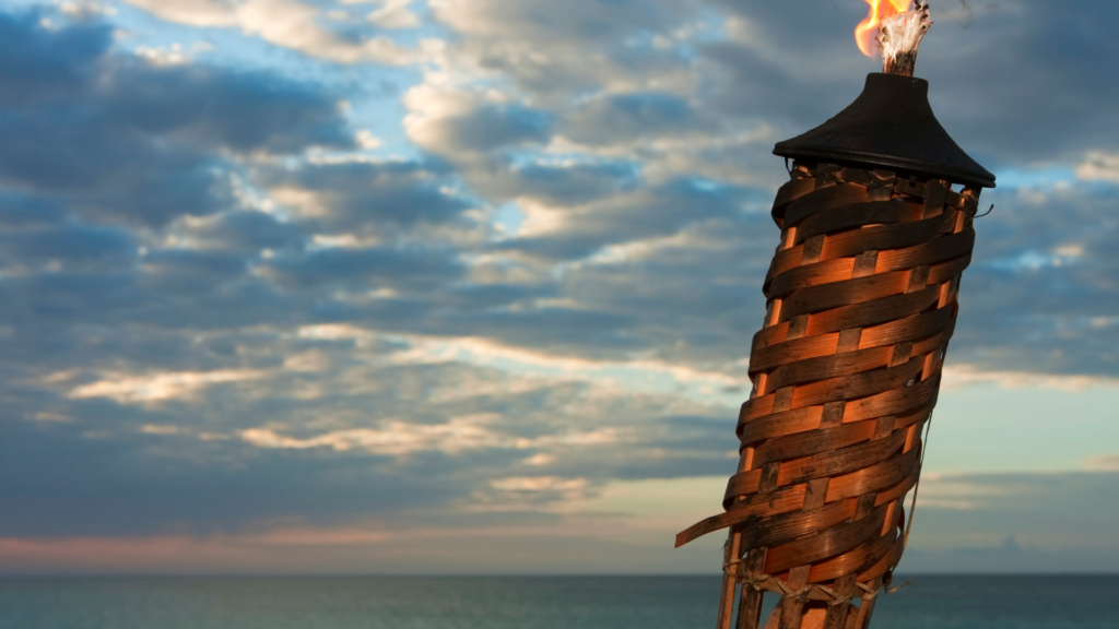 Tiki lamp
