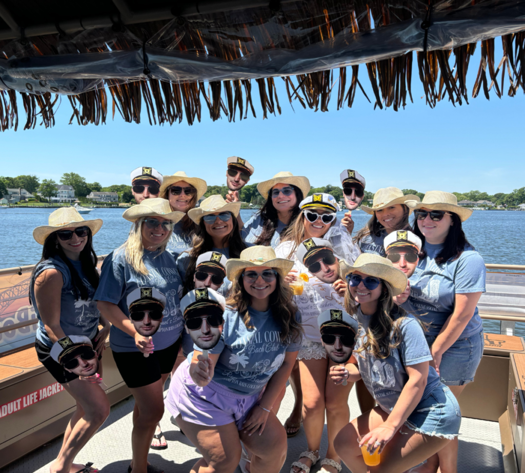 tiki boat bachelorette party